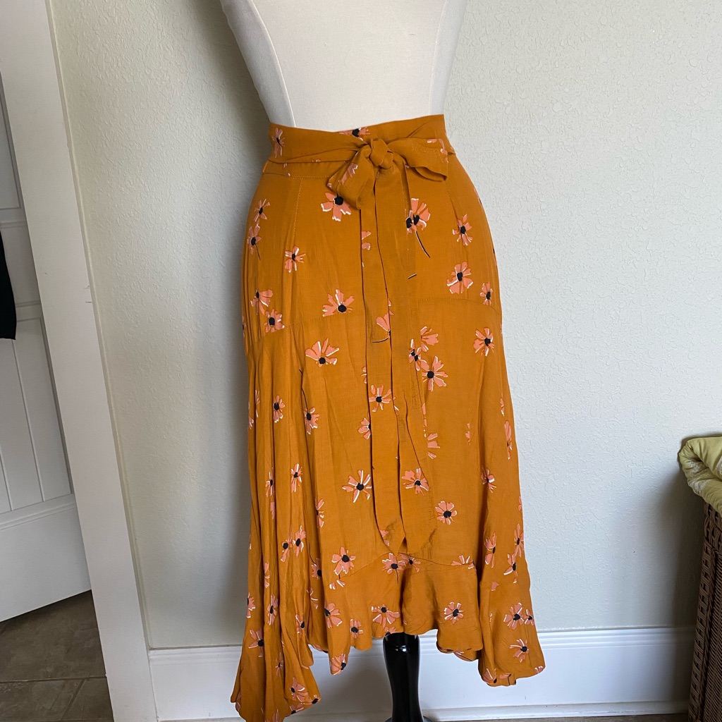 Anthropologie Faithful The Brand Asymmetrical Boho Style Skirt 45 Anthropologie Faithful The Brand Asymmetrical Boho Style Skirt 45